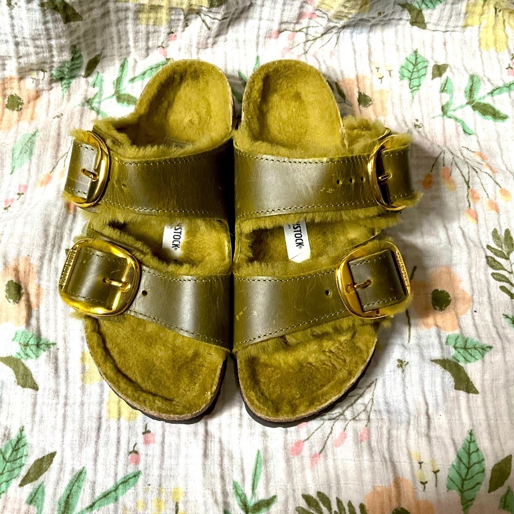 Birkenstock Arizona Big Buckle Shearling Women’s EU 36 US 5/5.5